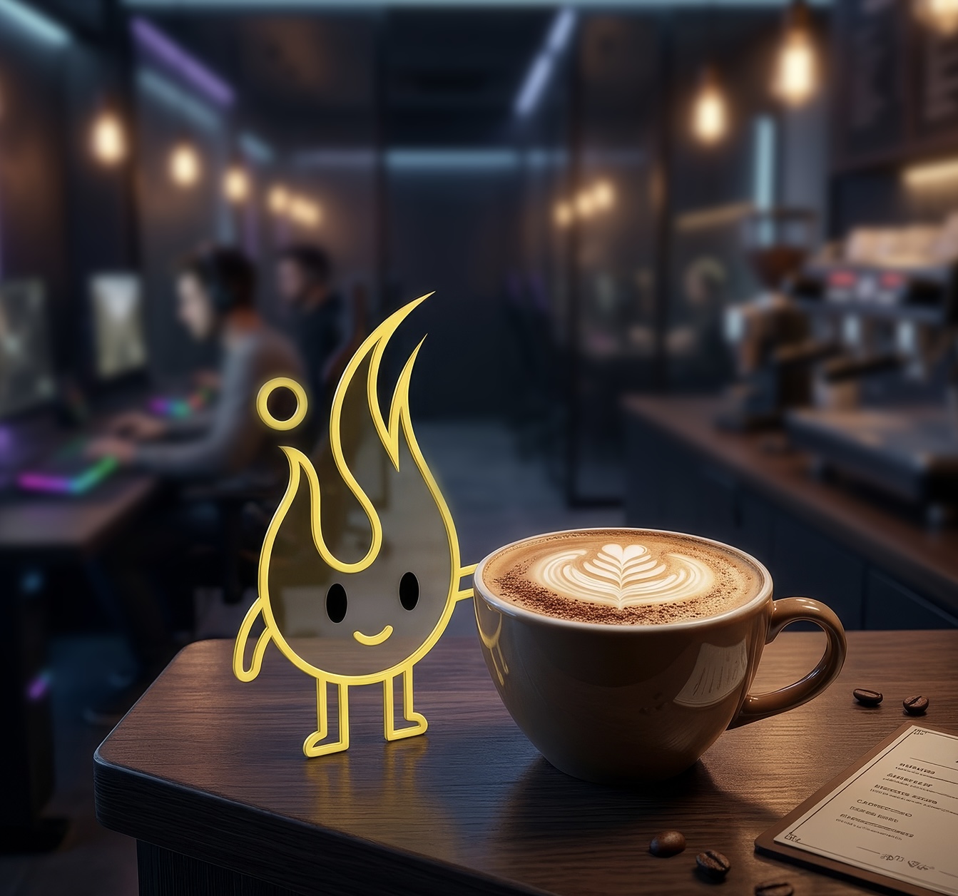 Fodflix - Inferno cyber cafe - Category Image - Coffe milk | قهوة حليب